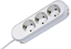 Picture of Bachmann SMART socket strip 3x earthing contact, screwed, white, 3 m