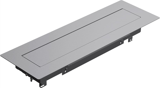 Picture of Bachmann TOP FRAME desktop Sym 8gang RAL9006 housing black