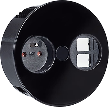 Picture of Bachmann TWIST 1xUTE 2xKeystone black 30GE silk matt