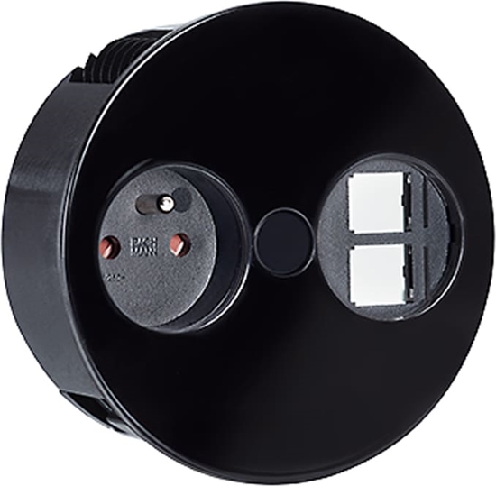 Picture of Bachmann TWIST 1xUTE 2xKeystone black 30GE silk matt