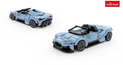 Attēls no Baczek Autko 1:30 Maserati MC20 Klocki Niebieski RASTAR