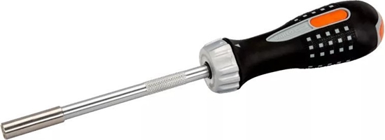 Picture of Ratcheting screwdriver+bits 6pcs PH1/2, PZ1/2, SL4,5/5,5