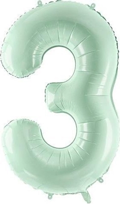 Изображение Balon foliowy 3 zielony 72cm