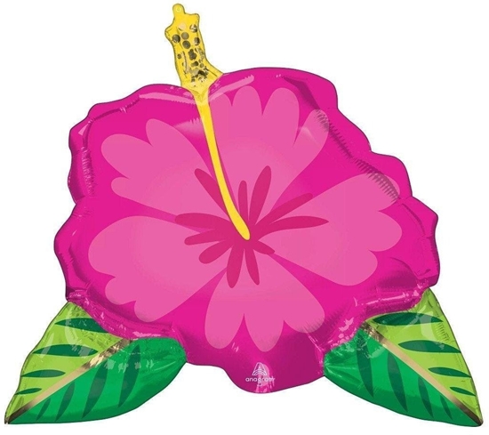 Picture of Balon foliowy Beautiful Tropical Hibiscus 63x68cm
