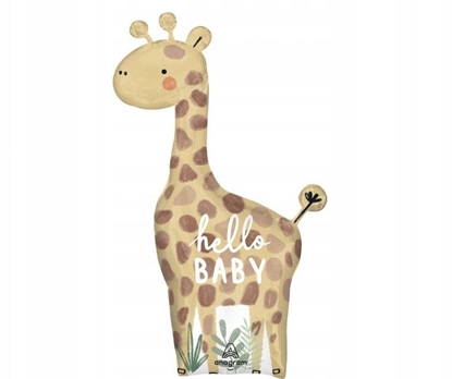 Picture of Balon foliowy helowy Soft jungle Baby