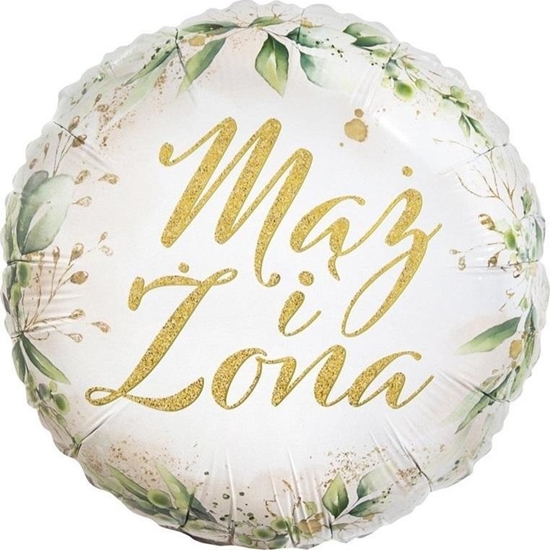 Picture of Balon foliowy M i ona 45cm