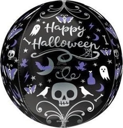 Picture of Balon foliowy Orbz Moonlight Halloween 38x40cm