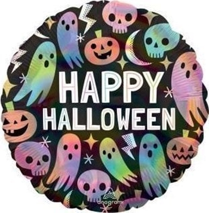 Picture of Balon foliowy Pastel Halloween Holographic 43cm