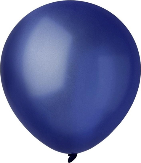 Изображение Balony Decomex metallic Midnight Blue 100szt