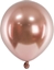 Picture of Balony Glossy róowe zoto 12cm 50szt