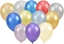 Attēls no Balony metalizowane 30cm 100szt