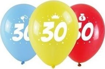 Изображение Balony okazjonalne z nadrukiem 30 28cm 3szt