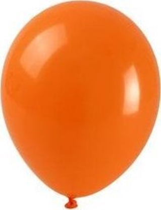 Изображение Balony pastelowe pomaraczowe 25cm 100szt