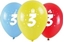 Изображение Balony z nadrukiem 3 28cm 3szt