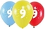 Изображение Balony z nadrukiem 9 28cm 3szt