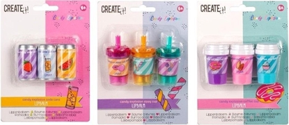 Изображение Balsam do ust Candy napoje 3szt mix CREATE IT!