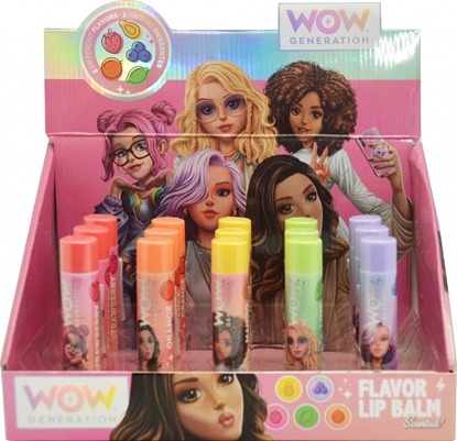 Picture of Balsam do ust smakowy WoW MIX display 20 sztuk