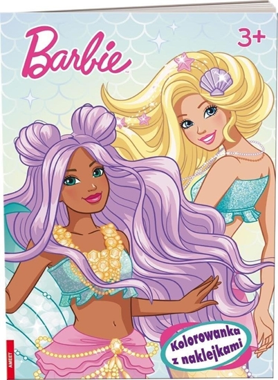 Picture of Barbie. Kolorowanka z Naklejkami
