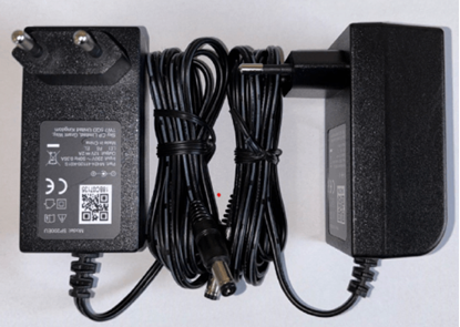 Attēls no Barošanas bloks - adapteris, 12V, 2A, 24W, DC kon. 5.5/2.1-2.5mm Plug-in melns Sky MH24-41120-K01S