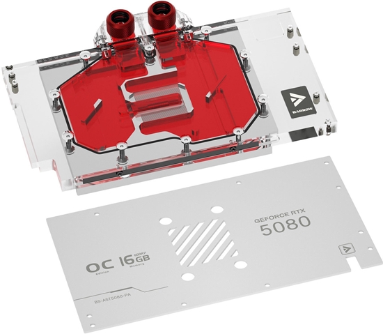 Изображение Barrow ASUS ROG TUF 5080 / 5070 Ti GPU-Wasserblock - weiß