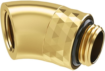 Picture of Barrow Dazzle Adapter 45 Grad G1/4 Zoll AG auf G1/4 Zoll IG - drehbar, gold