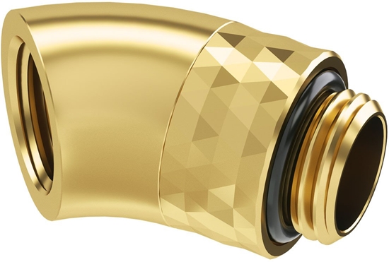 Picture of Barrow Dazzle Adapter 45 Grad G1/4 Zoll AG auf G1/4 Zoll IG - drehbar, gold