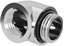 Picture of Barrow Dazzle Adapter 90 Grad G1/4 Zoll AG auf G1/4 Zoll IG - silber