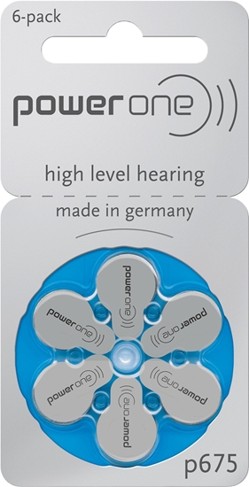 Picture of Bateria do aparatów suchawkowych POWER ONE VARTA PR44/675 6szt./bl