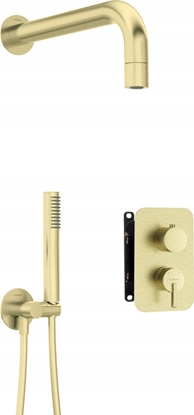 Attēls no Bateria prysznicowa Deante Zestaw prysznicowy podtynkowy z BOXem mieszaczowym - z gówk natryskow