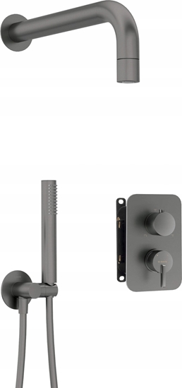 Изображение Bateria prysznicowa Deante Zestaw prysznicowy podtynkowy z BOXem mieszaczowym - z gówk natryskow