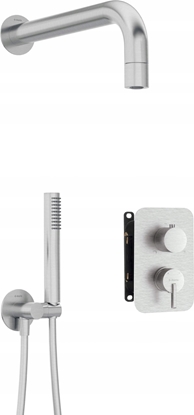 Attēls no Bateria prysznicowa Deante Zestaw prysznicowy podtynkowy z BOXem mieszaczowym - z gówk natryskow