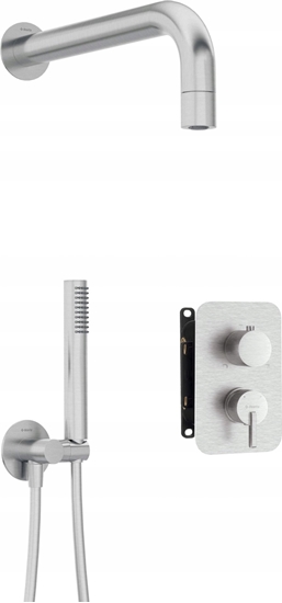 Picture of Bateria prysznicowa Deante Zestaw prysznicowy podtynkowy z BOXem mieszaczowym - z gówk natryskow