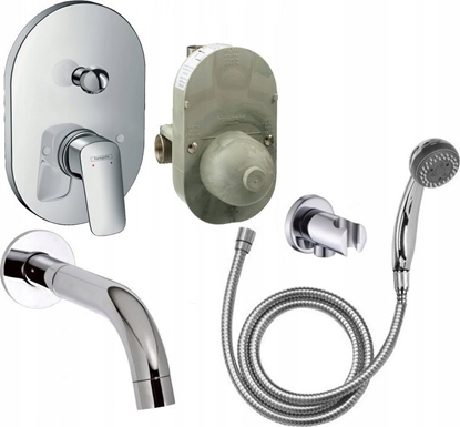 Attēls no Bateria prysznicowa Hansgrohe Pozostay Hansgrohe 71409000 - 71409000