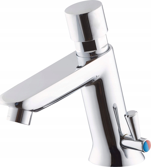 Picture of Bateria umywalkowa Deante Bateria umywalkowa czasowa z regulacj temperatury - bez zamknicia odpywu