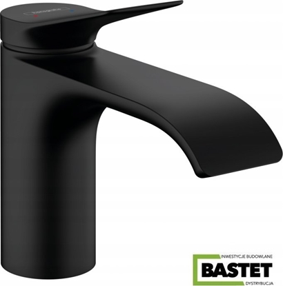 Attēls no Bateria umywalkowa Hansgrohe Washbasin faucet Hansgrohe Vivenis 80, 75010670, black matte
