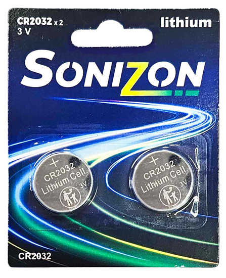 Изображение Baterija Sonizon CR2032 2gb