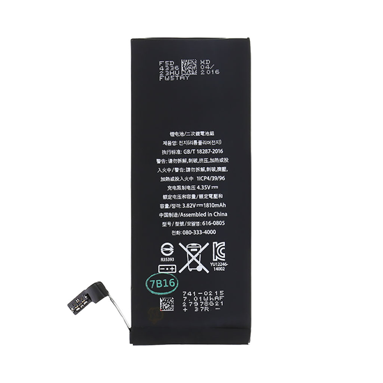 Picture of Battery for iPhone 6 1810mAh Li-Ion Polymer (Bulk)
