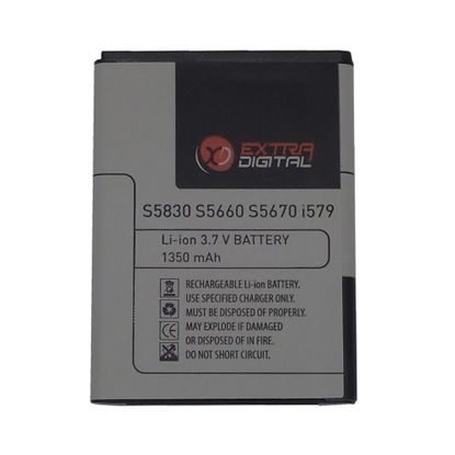 Picture of Battery Samsung S5830, S5660, S5670, I579, |EB494358VU|