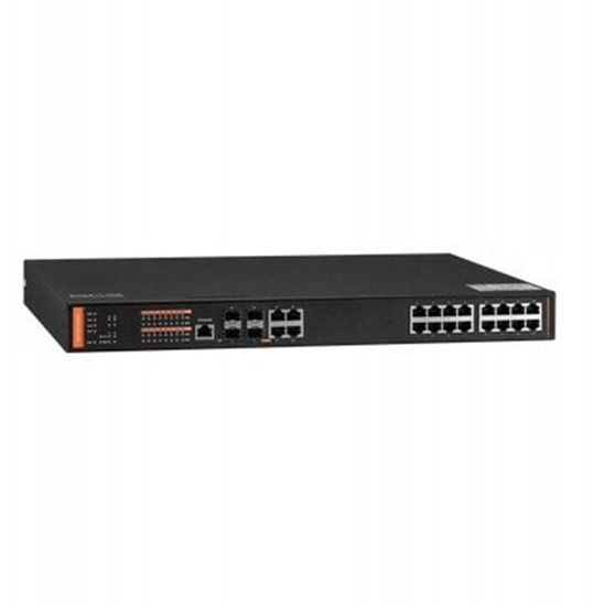 Picture of BCS-SP16G04G-4SFP-M Switch zarzdzalny 16x PoE, 4x RJ45, 4x SFP Gigabit