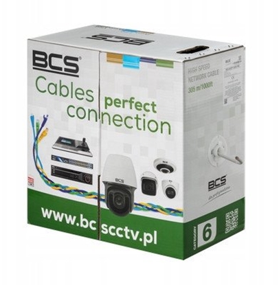 Attēls no BCS-U/UTP-CAT6-PVC BCS Kabel UTP kat. 6 PVC box 305m