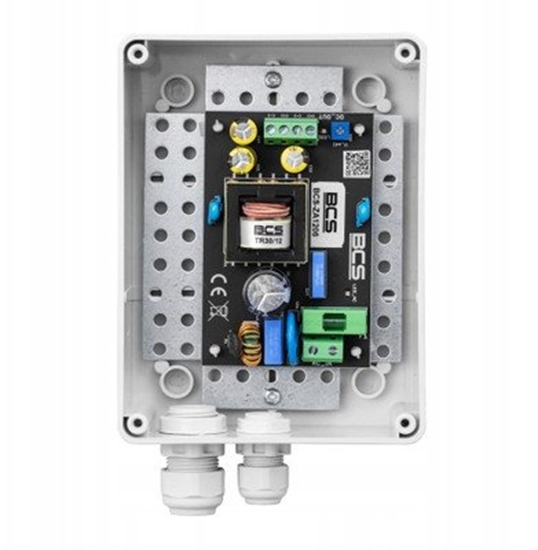 Picture of BCS-ZA1206/S BCS Zasilacz impulsowy 12 V 6 A do zasilania systemów CCTV