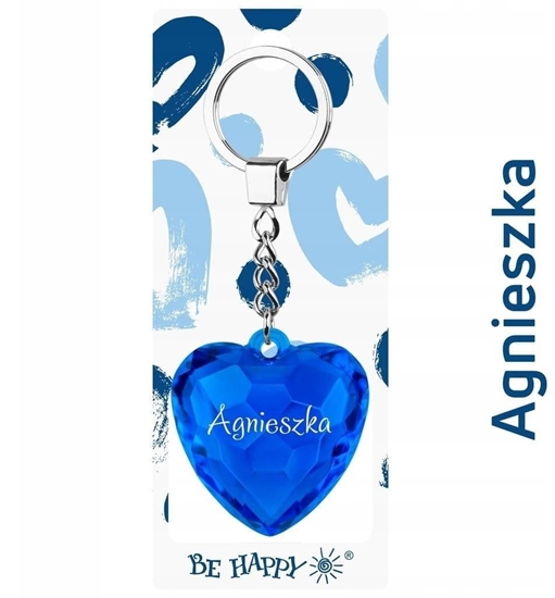 Picture of Be Happy Brelok Serce Agnieszka