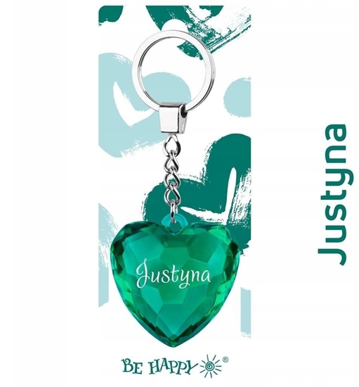 Picture of Be Happy Brelok Serce Justyna