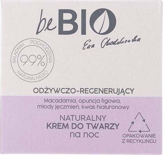 Picture of BeBio Naturalny krem do twarzy na noc odywczo-regenerujcy 50ml