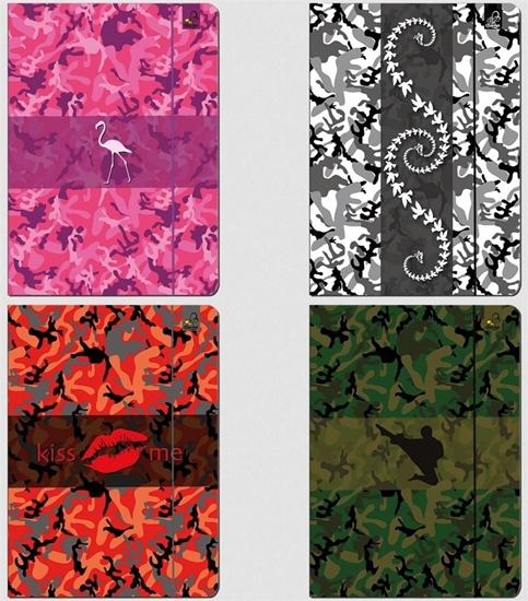 Изображение Bee-bee Teczka A4 z gumk Camouflage