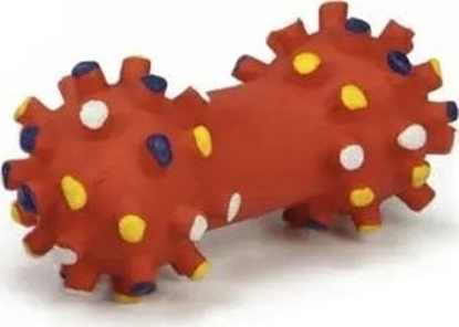 Attēls no Beeztees BEEZTEES ZABAWKA LATEX  MIX ( PIKA,      HANTLA, RUGBY )   10.5x5x5cm