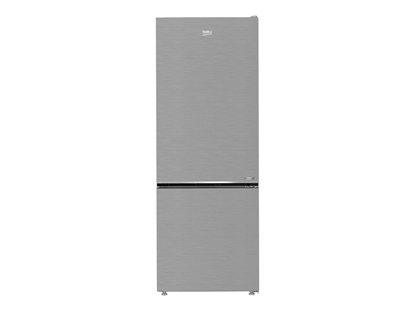 Picture of Beko B3RCNE564HXB Refrigerator, E, Freestanding, Combi, Height 1.92 m, Fridge 297 L, Stainless steel | BEKO