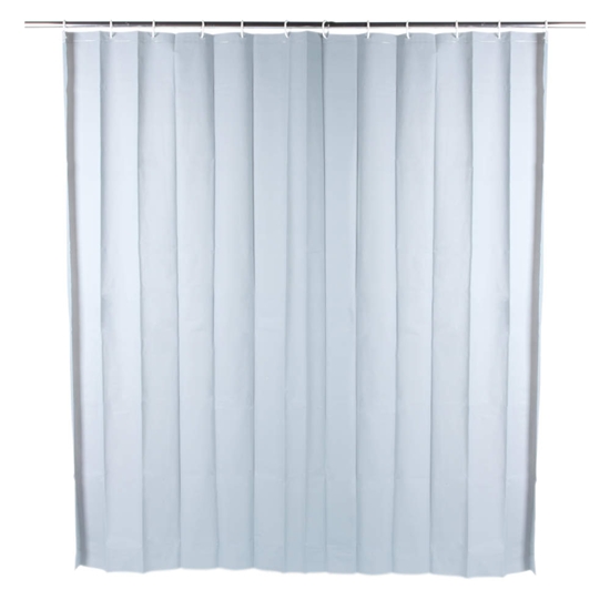 Picture of Beldray LA028268LGRYUFFEU7 Antibac Shower Curtain Gray