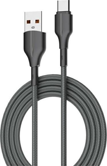 Picture of Beline Kabel 25W USB-A/USB-C 2m           czarny/black BLNCBC02