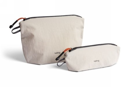 Picture of Bellroy Lite Pouch Duo - zestaw dwóch organizerów podrónych (18 cm x 27 cm x 1,5 cm oraz 8 cm x 23 cm x 6 cm) (ash)
